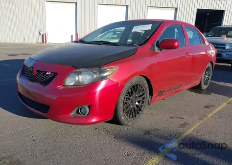 2010 Toyota Corolla Le z USA, uszkodzony, nr VIN 1NXBU4EE9AZ219943